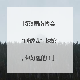 第9届南博会“剧透式”探馆，包好逛的！