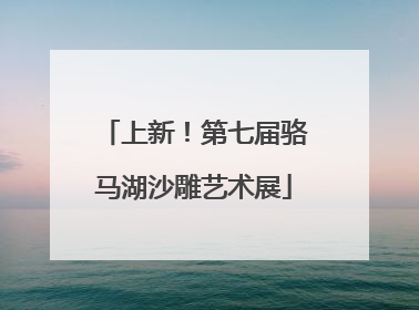 上新！第七届骆马湖沙雕艺术展