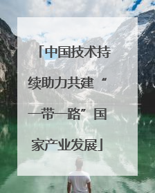中国技术持续助力共建“一带一路”国家产业发展