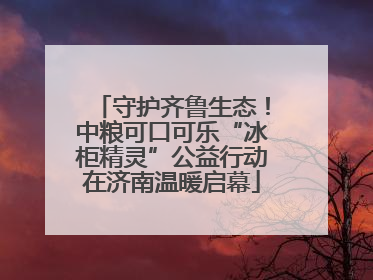 守护齐鲁生态！中粮可口可乐“冰柜精灵”公益行动在济南温暖启幕