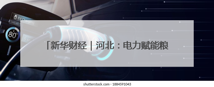新华财经｜河北：电力赋能粮食烘干 确保小麦高质量归仓