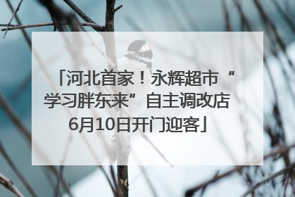 河北首家！永辉超市“学习胖东来”自主调改店6月10日开门迎客