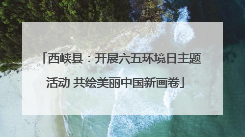西峡县：开展六五环境日主题活动 共绘美丽中国新画卷
