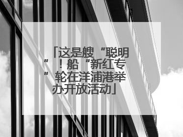 这是艘“聪明”！船“新红专”轮在洋浦港举办开放活动