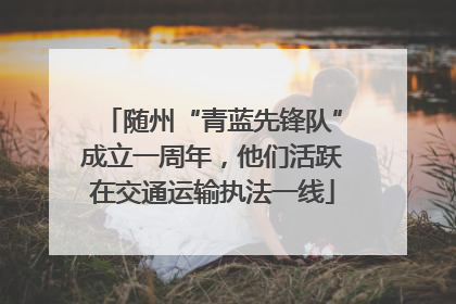 随州“青蓝先锋队”成立一周年，他们活跃在交通运输执法一线