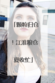 颗粒归仓！江淮粮仓夏收忙