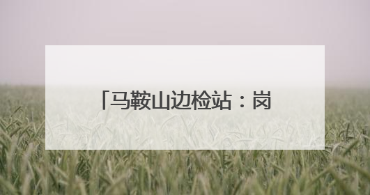 马鞍山边检站：岗位建功绘就青年民警“亮丽警色”